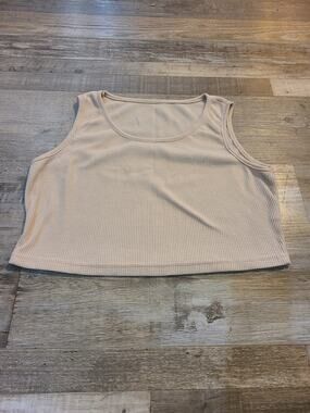 Unknown brand xl women's light pink crop top